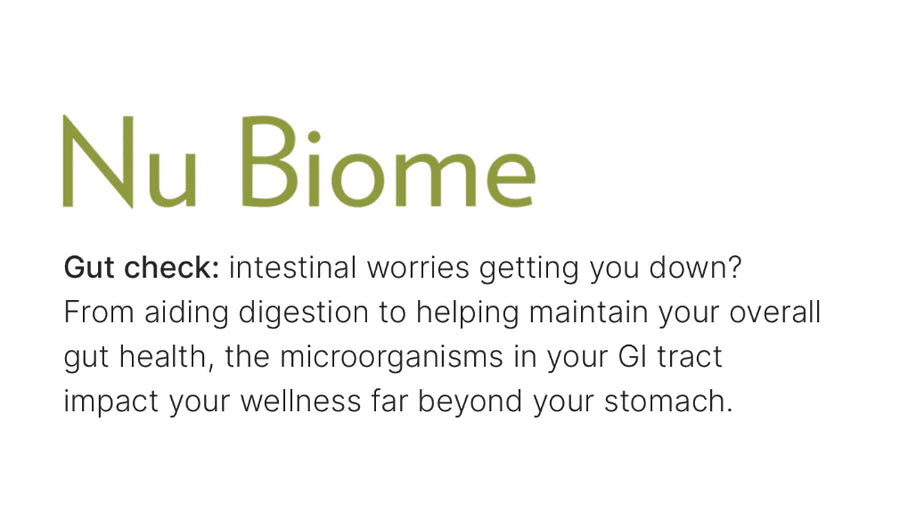 NuBiome Microbiome Gut Health