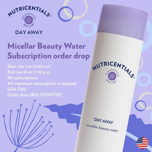 Nu Skin Nutricentials Day Away Micellar Beauty Water